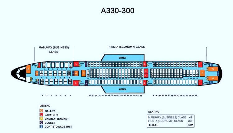 PAL A330-300 Seats