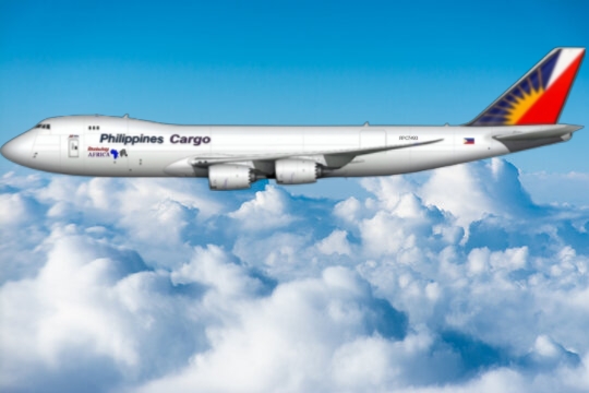 PAL Cargo Mabuhay Africa Livery B747-8F